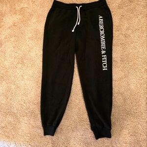 Men's black jogger